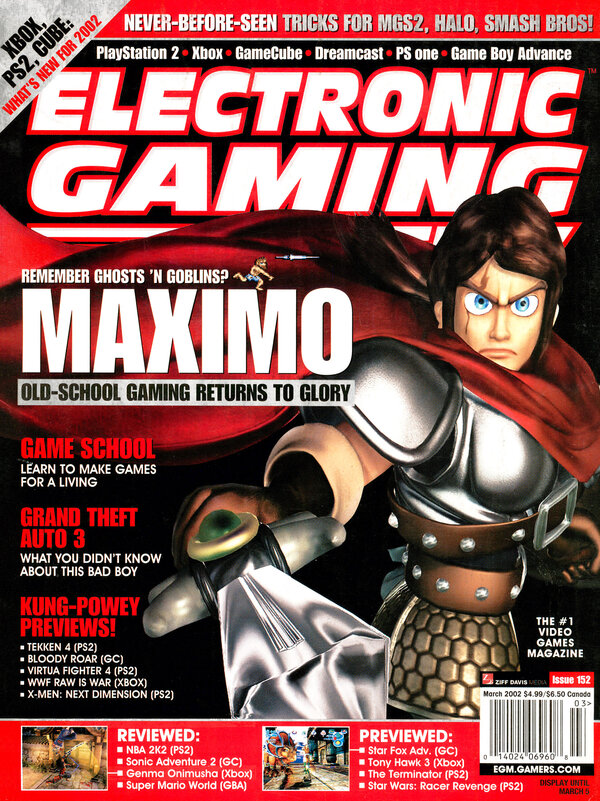 Electronic Gaming Monthly Issue 152 (March 2002) cover